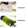 RDMZ Oven Gloves Heat Resistant Household Thickened Silicone Grilling Gloves Microwave Kitchenware Baking Resistant Heat Resistant BBQ Gloves - 1 Pair