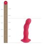 Fun Factory Small G-spot/Silicone/Realistic/Tiger/Share/Bouncer/Vibrating Strap On Double Dildos (Bouncer Red)