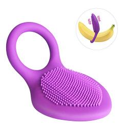 Romi Vibrating Rechargeable Waterproof Lock Fine Ring For Men and Women Couples Sharing Orgasm Stimulate The Clitoris And Vagina Massage Sex Toys