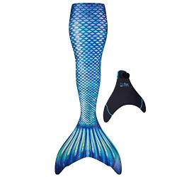 Fin Fun Mermaid Tails for Swimming with Monofin - Kids and Adult Sizes - Limited Edition