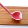 Hjyi Silicone Kitchen tools thickened semi-bright silicone spoon silicone kitchenware silicone spoon resistant to high temperature silicone spoon (set of six pieces)