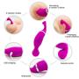 Vibrant Body Relax Mssager Vibr Gsport Game Silicone Funny Daily Wearable Toys Suction Intensities and 10 Strong Vibrating Modes for Women Wearable