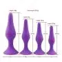 4pcs Silicone Trainer Starter Set Toy for Women Purple