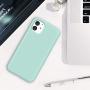 SURPHY Silicone Case Compatible with iPhone 11 Case 6.1 inch, Liquid Silicone Full Body Thickening Design Phone Case (with Microfiber Lining) for iPhone 11 6.1 2019, Mint Green