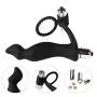 O-GAME Double Silicone VibraRting Cóc.k Ring for Men Couples Toys