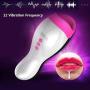 Risareyi Strong Thrusting Oral Massaging Cup For Men,Male Intelligent Heating Blow-job Toy,Genuine Silicone Body Adullt Toy