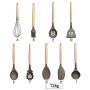 LDGR Pancake Spatula Silicone Kitchen Utensils Gadgets Wood Handle Cooking Tools Kitchenware Set Spatula Shovel Spoon Home Kitchen Tools