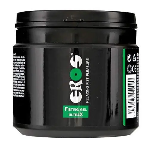 EROS Personal Lubricant for Fisting and Anal Sex - Thick and Long Lasting Back-Door Relaxing Gel - Hybrid Silicone and Water Based Anal Lube for Men | Women |Gays - 500-ml (17-oz)