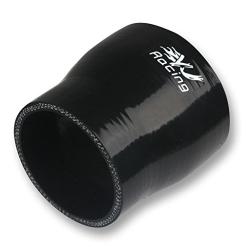 1 1/4" to 1 1/2" Black Color Professional Straight Reducer Silicone Turbo Hose Coupler Intercooler 32mm to 38mm