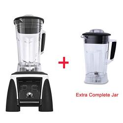Super Heavy Duty Commercial Professional Power Blender Juicer Food Processor Mixer 3Hp 45000Rpm 2200W 2L Jar,White Extra Jar,Au Plug