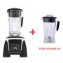 Super Heavy Duty Commercial Professional Power Blender Juicer Food Processor Mixer 3Hp 45000Rpm 2200W 2L Jar,White Extra Jar,Au Plug
