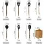 Sowoll Silicone Kitchenware Cooking Set Good Spatula Heat-Resistant Soup Spoon Non-Stick Special Cooking Shovel Kitchen Tools,7 Pcs Set
