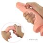 Realistic Ultra-Soft Dildo with Lifelike Cock Penis for Females, LUV-SPOT 7.5 Inch Hands-Free Flexible Adult Sex Toy G- Spot Toys with Strong Suction Cup for Women Anal and Sex Play