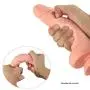 Realistic Ultra-Soft Dildo with Lifelike Cock Penis for Females, LUV-SPOT 7.5 Inch Hands-Free Flexible Adult Sex Toy G- Spot Toys with Strong Suction Cup for Women Anal and Sex Play