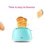 QIN.J.FANG-Kitchen 2 Slice Fully Automatic Stainless Steel Household Toaster One-Touch Shortcut Toaster With 7-Speed Temperature Adjustment 220V
