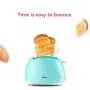 QIN.J.FANG-Kitchen 2 Slice Fully Automatic Stainless Steel Household Toaster One-Touch Shortcut Toaster With 7-Speed Temperature Adjustment 220V