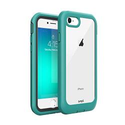 SMPL iPhone 7/8 Drop Proof, Lightweight, Protective Wireless Charging Compatible iPhone Case - Teal