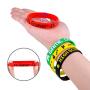 TUPARKA 18 Pcs Video Game Wristbands Rubber Bracelet Game Party Wristbands Supplies for Birthday Party Baby Shower Party Favors, 6 Styles