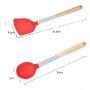 Silicone Kitchenware 9-Piece Set, Non-Stick Cooking Shovel Spoon Multi-Function Kitchen Gadget