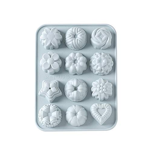 Elaco 3D DIY Silicone Candy Mold Cute Shape Chocolate Mould Children Cookie Lollipop Jelly Moulds