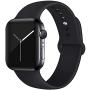 EXCHAR Sport Band Compatible with Apple Watch Band 40mm 38mm 44mm 42mm, Soft Silicone Strap, Replacement Wristband for iWatch Band Series 5 4, Series 3, 2, 1