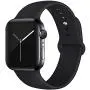EXCHAR Sport Band Compatible with Apple Watch Band 40mm 38mm 44mm 42mm, Soft Silicone Strap, Replacement Wristband for iWatch Band Series 5 4, Series 3, 2, 1