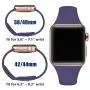 Zekapu Sport Band Compatible for Apple Watch 38mm 42mm 40mm 44mm, Soft Silicone Narrow Slim Sport Replacement Wristband for iWatch Series 5, Series 4, Series 3, Series 2, Series 1 Women