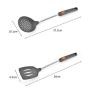 Silicone kitchenware 6 Pieces Silicone Cooking Utensils Kitchen Utensil Set Cooking Tools For Nonstick Cookware Includes Turners Pasta Fork Soup Spoon And More Nonstick Heat Resistant Tools