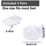 Footsihome 8 Pack Metatarsal Pads Ball of Foot Cushions Update Version Gel Ball of Foot Pads - Mortons Neuroma Callus Metatarsal Foot Pain Relief Bunion Forefoot Cushioning Relief Women