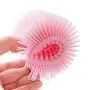 1 Pack Green Soft Exfoliating Silicone Body Scrubber, Easy to Clean