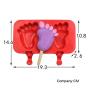 Kitchenware DIY Silicone Ice Cream Ice Rod Mould With Wood Rod And Cover, Free Distribution Of Style Kitchen supplies