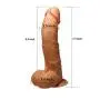 Pacific lifelike TM 6.6 Inches most realistic Mans Toy Flesh Color silicone