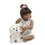 Zero Pam Realistic Biracail Reborn Toddler Dolls Full Body Silicone Vinyl Lifelike Anatomically Correct Cute Girl Doll 23 inch Realistic Xmas Birthday Gift for Baby Age 3+
