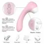 Viberate Rabbit Sucking Toys with 8 Speeds Strong Feeling Fluttering Large Size Toys for Women