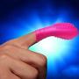 hguim 2pcs Silicone Finger Set Couple Flirting Toys Personal Finger Massager