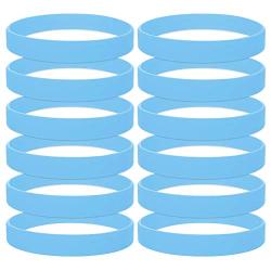 GOGO Wholesale Rubber Bracelets for Kids Silicone Wrist Bands for Events Rubber Bands Party Favors