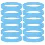 GOGO Wholesale Rubber Bracelets for Kids Silicone Wrist Bands for Events Rubber Bands Party Favors