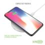 KeepinGreen Qi Wireless Charging Pad with 18 Watt USB Wall Charger Adapter and 4 Foot Micro USB Cable for Apple iPhone XR, XS, XS Max, X, 8 and Samsung Galaxy S10, S9, S8