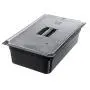Carlisle 10210U07 StorPlus Full Size Polycarbonate Universal Handled Food Pan Lid, Clear