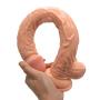 Womens 15.7 Inch Suction Cup Silicone Soft-??ld?, Realistic Texture and Real Touch Toys