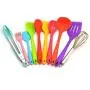 Silicone Kitchenware - Color Silicone Kitchenware Set of 10 Sets, Cooking Kitchen Gadgets, Cooking Shovel Spoons for Non-stick Cookware