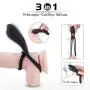 Knowwest 9 Ví-brátion Silicone Wireless Remote Control Massager Ring Massager Adùlt Six Toy for Men