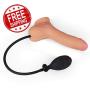 Soft Silicone Pump Inflatable Realistic Toy Thick Suction Cup Adult Toy for Women
