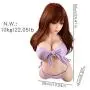 TINGSHOP 3D Mini Masturbators Dolls, Realistic Silicone Boobs Love Doll Real Torso Pussy Ass Vagina and Anal Butt Sex Toy for Men Male Masturbator Novelty Funny Gags Gift