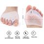 (8PCS) Ball of Foot Cushions, Metatarsal Pads/Cushion,Bunion Corrector,Forefoot Cushions Best for Metatarsal Pain & Diabetic Feet,Bunion/Forefoot Pain Relief - for Men & Women.