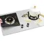 Stove Burner Covers & Silicone Stove Counter Gap Cover, Ouemrs Kitchen Oven Strip Gap Filler Between Counter Stovetop,High Temperature Resistance Gas Range Cover for Kitchen Gas Range Burner Cooker