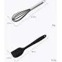 JunbosiKitchenware Silicone Kitchenware Set Cooking Spoon Shovel 10 Piece Set Baking BBQ Cooking Shovel Spoon Kitchenware