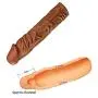 King Liquid Silicone penile Condom Expander expands Chastity Toys-778197796340
