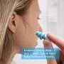 Reusable Silicone Ear Plugs - ANBOW Waterproof Noise Reduction Earplugs for Sleeping, Swimming, Snoring, Concerts, 32dB Highest NRR, 3 Pairs with Bonus Travel Pouch