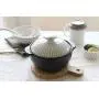 Premium Nordic Style Korean Clay Pots for Cooking with Lid - 3 Size Ceramic Hot Pot for Soup and Crispy Rice for Bibimbap, Healthy Asian Kitchen Style DOLSOT, Oven, Microwave and Dishwasher Safe